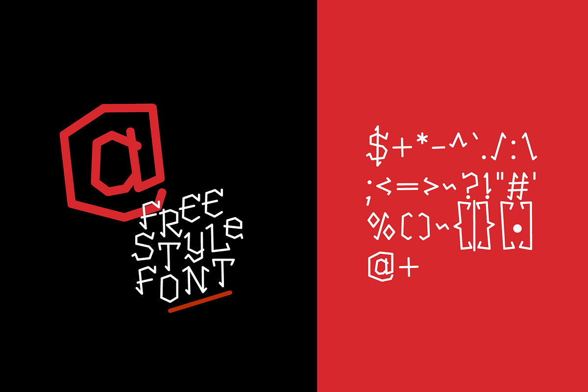 Freestyle - Graffiti Display, a Script Font by HipFonts (Photo 2 of 6)