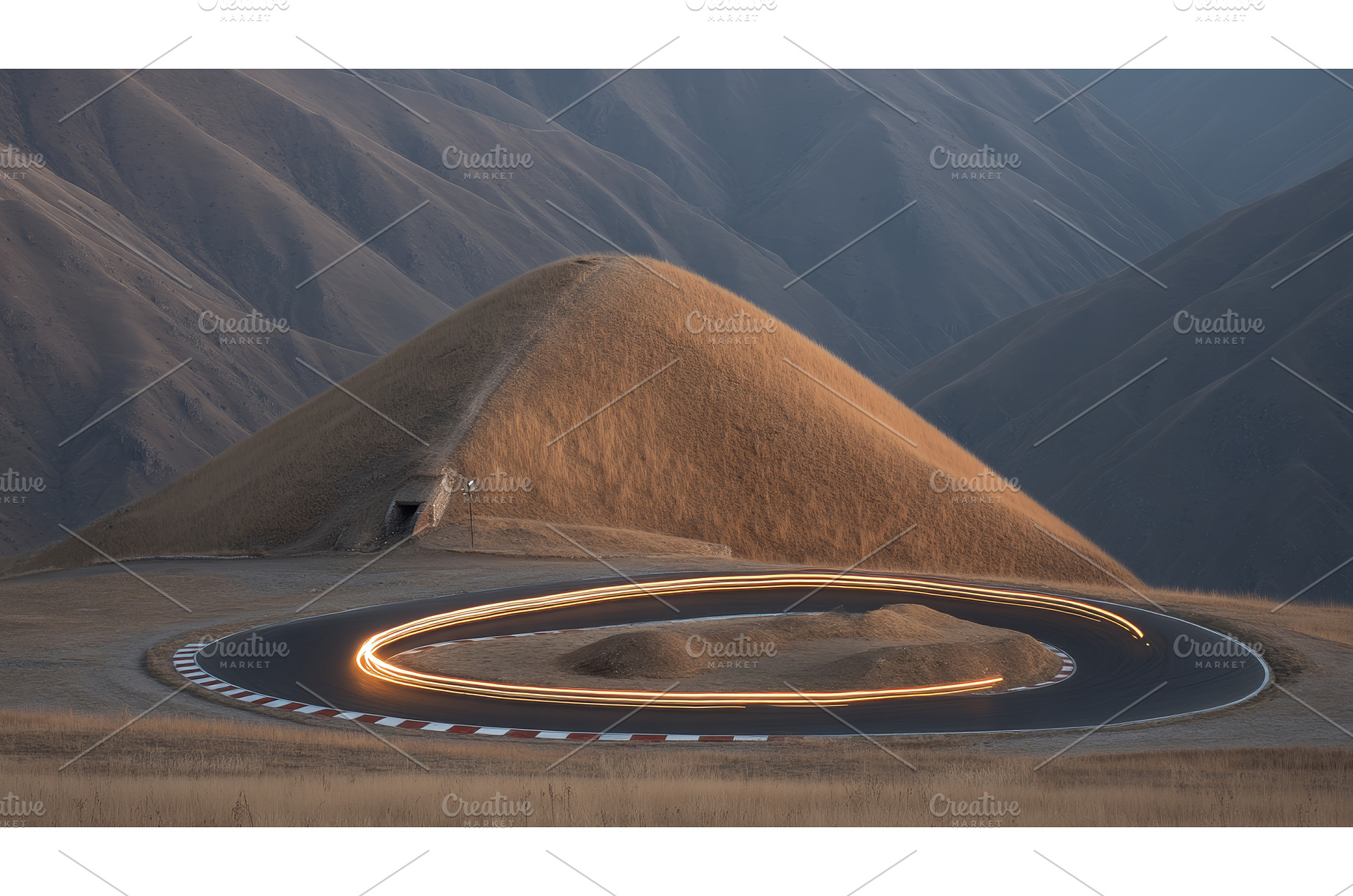 The beautiful hill landscape of, a Nature Photo by ZinetroN