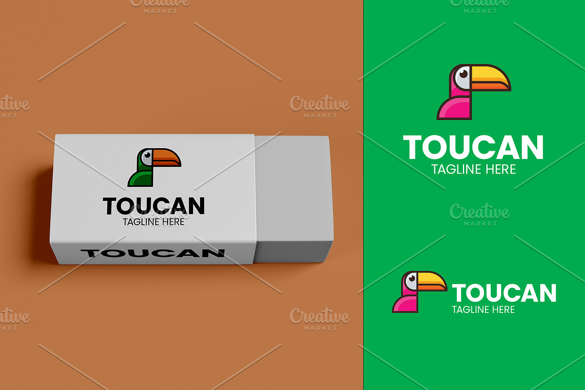 Toucan Logo Template, a Branding & Logo Template by Logo Lab (Photo 1 of 4)