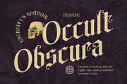 CS Maglite – Gothic Uncial Font, a Blackletter Font by Craft Supply Co. (Thumbnail 5 of 8)