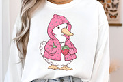 Strawberry Summer Goose Clipart, an Illustration by SinaCreation (Thumbnail 7 of 11)