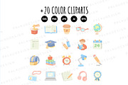 Student Education Clipart, an Education Illustration by Palau (Thumbnail 7 of 9)