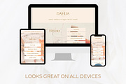 Showit Link In Bio Template, a Websites & App Template by Indigo Rain Creative (Thumbnail 4 of 4)