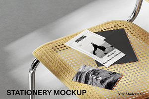 NMC - 07 Cards & envelope, a Print Template by NOMINA