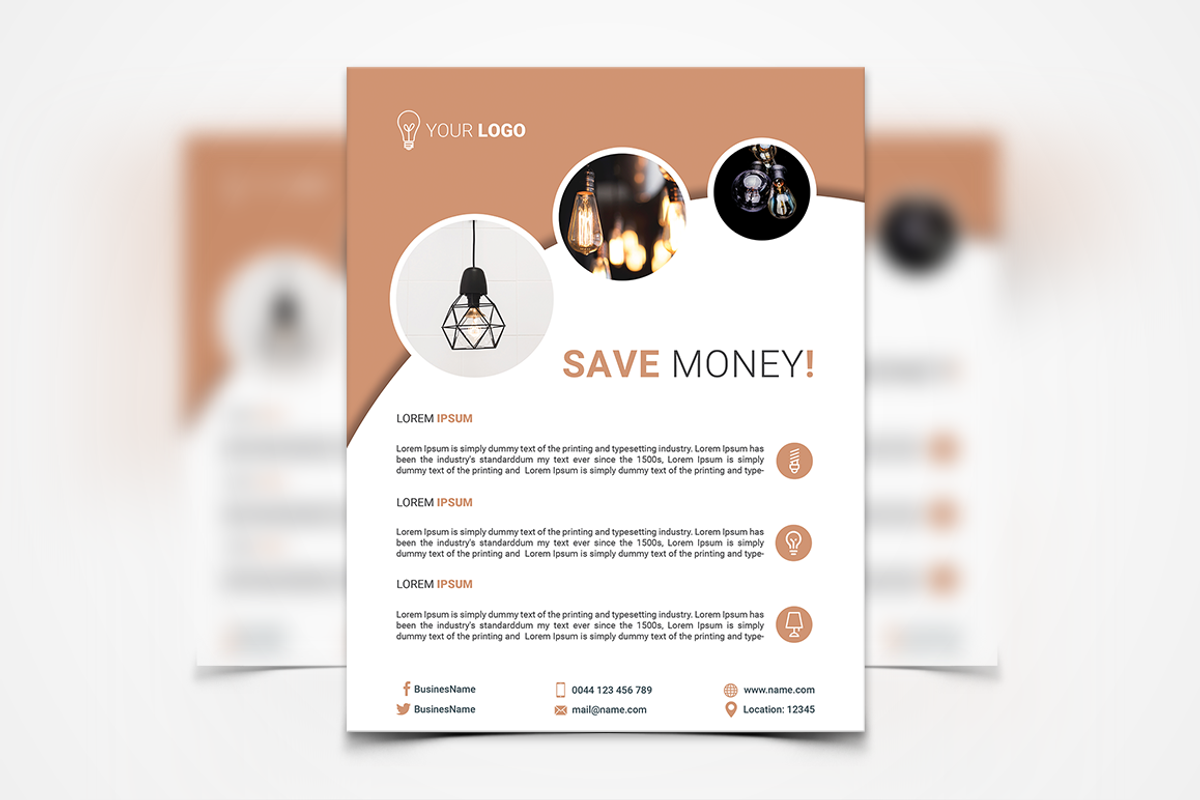 200+ Premium Flyers Bundle 99% OFF, a Flyer Template by UNIK Agency (Photo 60 of 66)