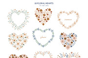Floral Hearts - Romantic Collection, a Pattern Graphic by simpleblues (Thumbnail 3 of 11)
