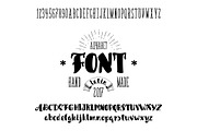 60% discount 2 Fonts August 10, a Script Font by zao4nik (Thumbnail 1 of 10)