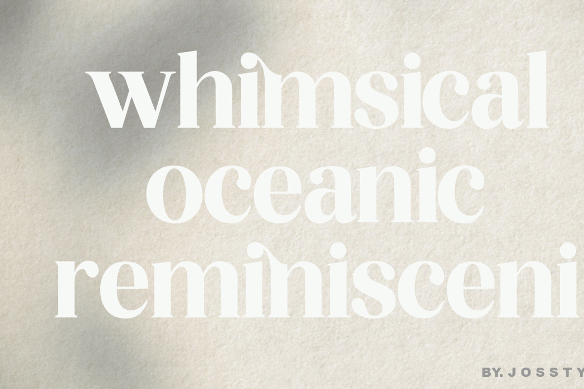 Marselind Serif font, a Sans Serif Font by josstype (Photo 6 of 9)