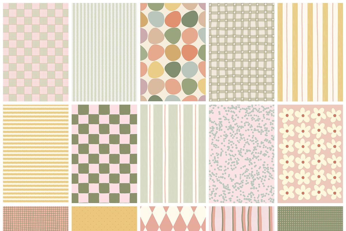 Eloria - Retro Pastel Backgrounds, a Background Graphic by alonahaidash (Photo 11 of 16)