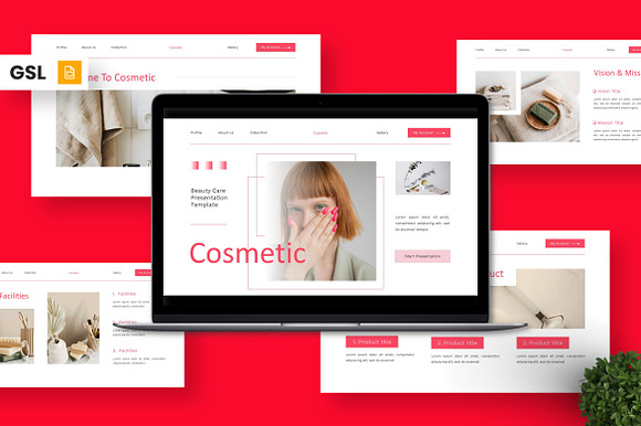 Cosmetic - Beauty Care Google Slide preview 7