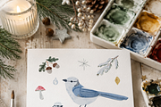 Secret Winter Garden Collection, a Decorative Illustration by Karma (Thumbnail 13 of 21)