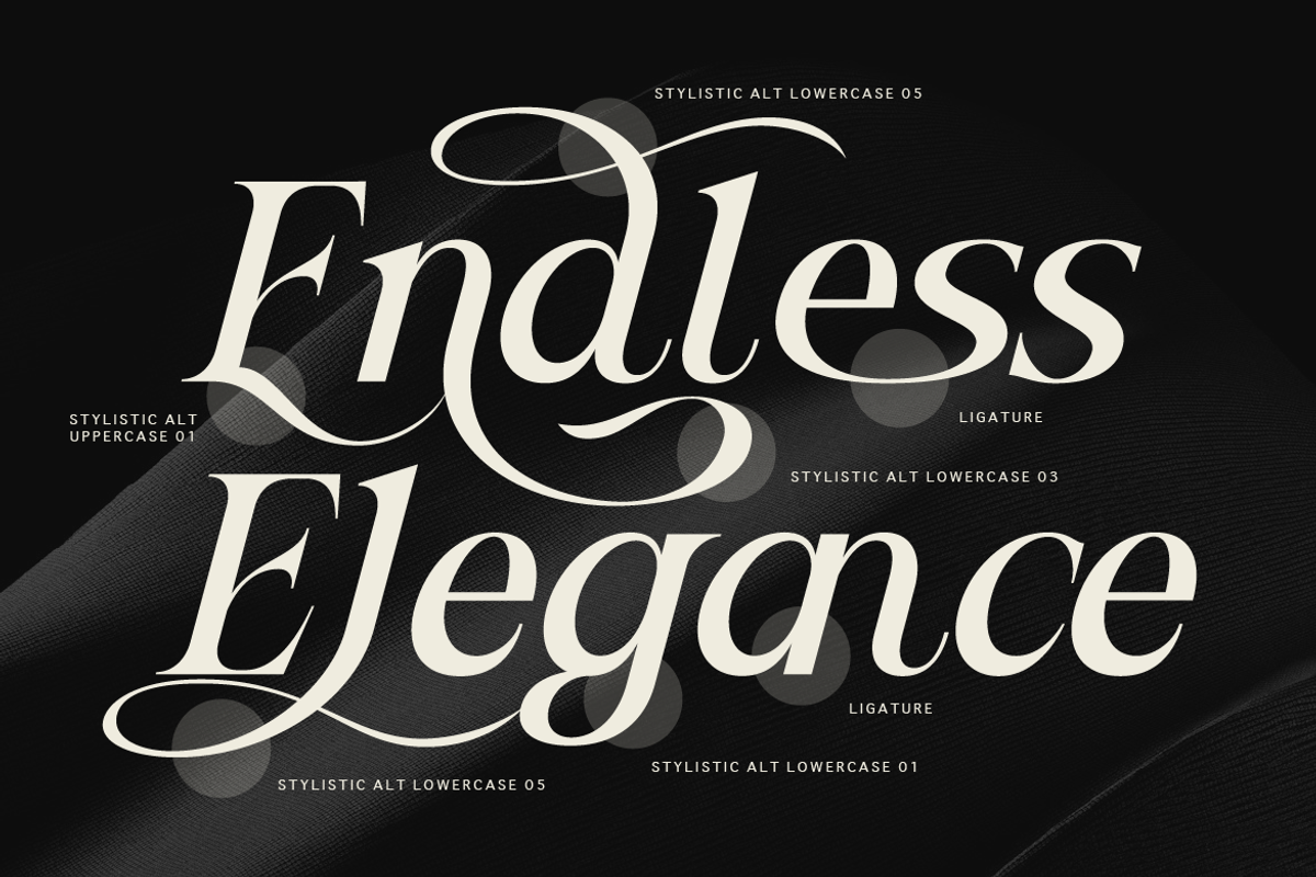 Sunnydew, a Serif Font by Burntilldead (Photo 9 of 11)