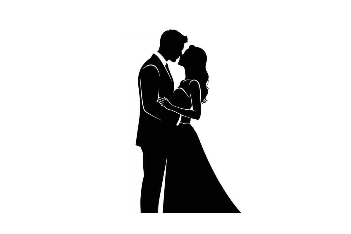 Couple Love Heart Silhouette Bundle, an Illustration by Amazin_art (Photo 44 of 51)