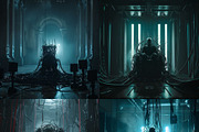 435 MJ Dark Sci-fi Prompts: Vol 2, a Background Graphic by Sevenstyles (Thumbnail 7 of 15)