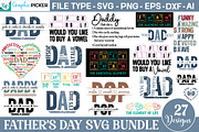 Father's Day SVG Bundle, Father's Da, a Graphic by GraphicPicker (Thumbnail 1 of 3)