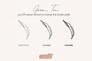 Organic shapes, drawn floral forms, an Object Graphic by JuDesign (Thumbnail 5 of 11)