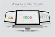 Monica Presentation Template, a Presentation Template by Rystudio (Thumbnail 1 of 5)