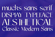 Mucks, a Sans Serif Font by zaaintype (Thumbnail 5 of 11)