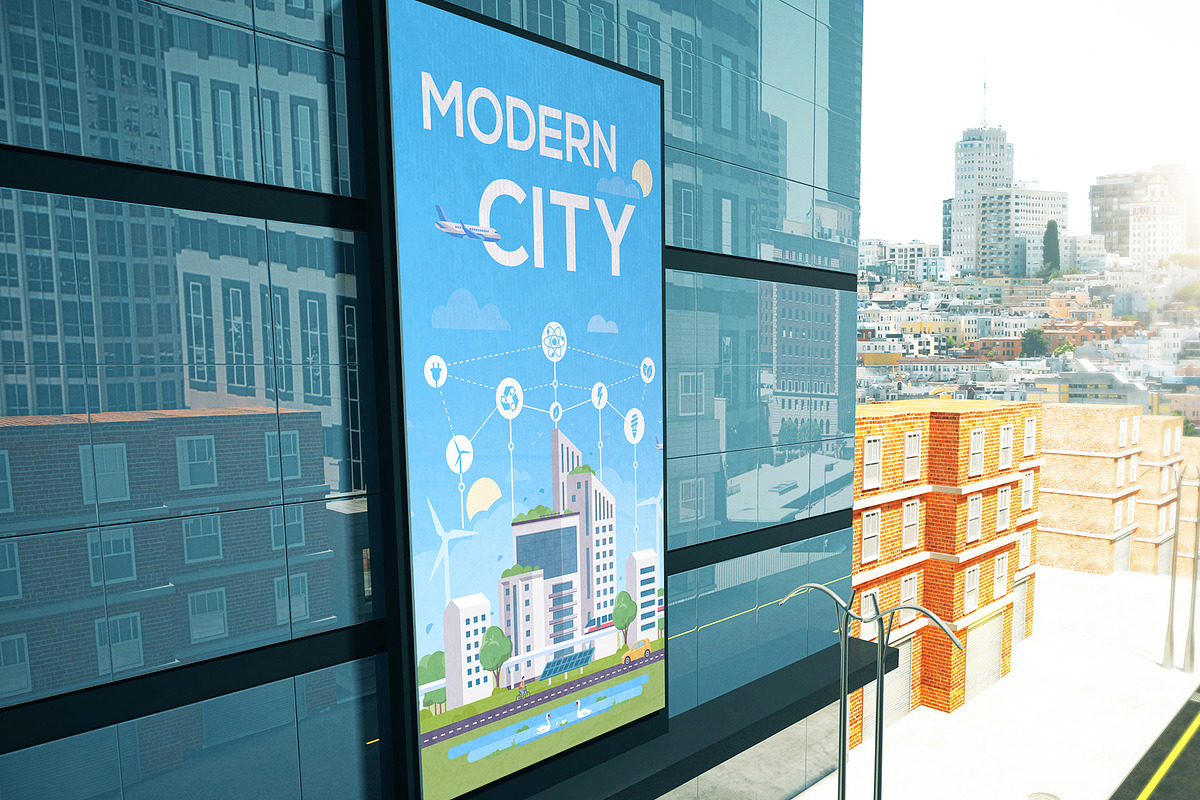 Eco city - flat design style set, an Illustration by Boyko Pictures (Photo 10 of 13)