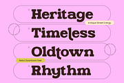 Ganttie Bold Display Serif, a Serif Font by AmorfaType (Thumbnail 5 of 11)
