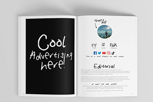 52 Pages Road Trip Magazine Template