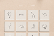 Animals - One Line Drawings, an Animal Illustration by Delightful Design (Thumbnail 9 of 9)