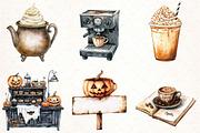 Coffee Halloween Bundle SVG Designs, an Illustration by Pixels.Craft (Thumbnail 2 of 7)