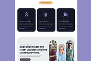 Educational Landing Page, a Landing Page Template by MightyDesign (Thumbnail 4 of 10)