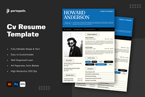 Cv Resume Template