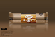 Kraft Spaghetti Pasta Bag Mockup, a Packaging Mockup by Reformer Mockup (Thumbnail 1 of 4)