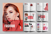 Fashion Magazine Layout, a Magazine Template by ContestDesign (Thumbnail 1 of 3)