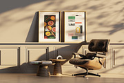 Frame Poster Mockups, a Product Mockup by Croma Studio (Thumbnail 2 of 4)