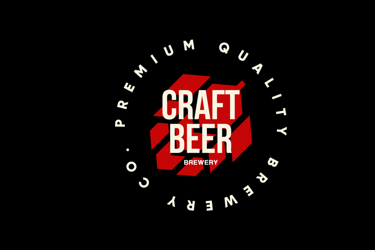 Craft beer brewery vector logo, a Food Illustration by provector (Photo 2 of 3)