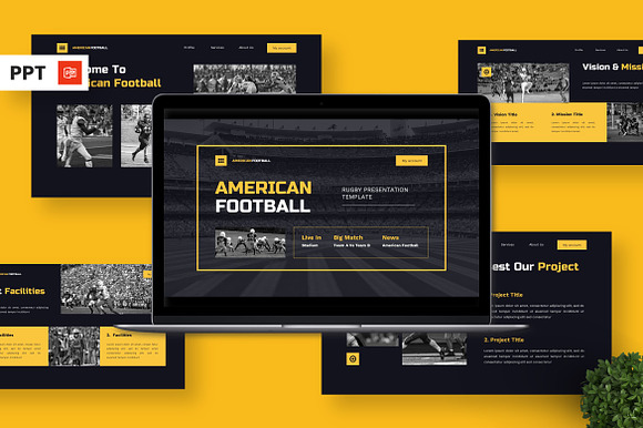 American Football - Rugby Powerpoint preview 7