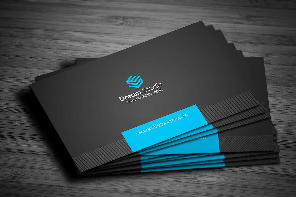 Creative Modern Business Card, a Business Card Template by DreamStudio-eg (Photo 6 of 7)
