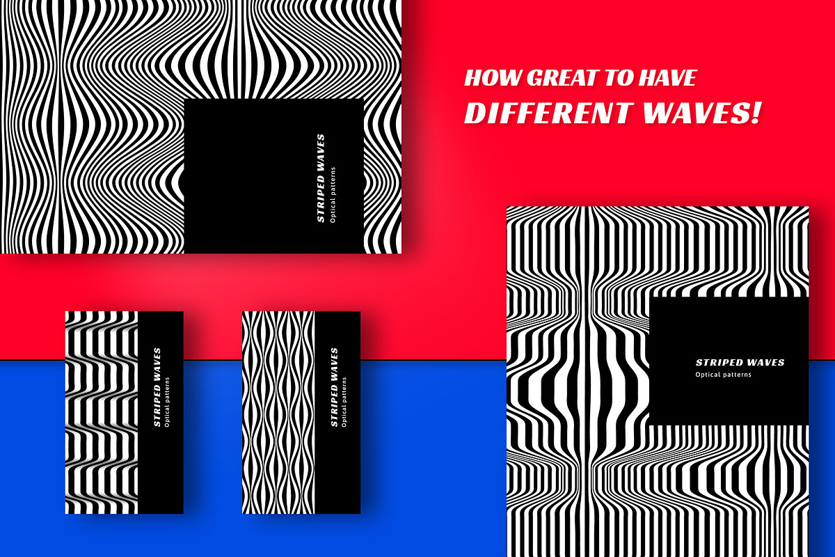 Striped waves, a Pattern Graphic by divin (Photo 15 of 15)