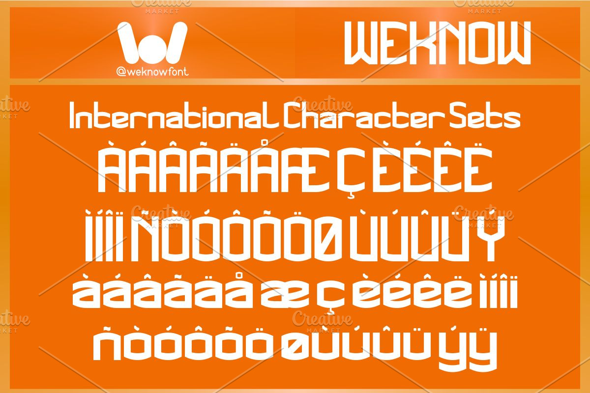 The Champion font, a Sans Serif Font by weknow (Photo 8 of 8)