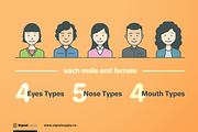 ImaginaryFriends Avatar Generator, an Illustration by SignalSupply (Thumbnail 2 of 8)