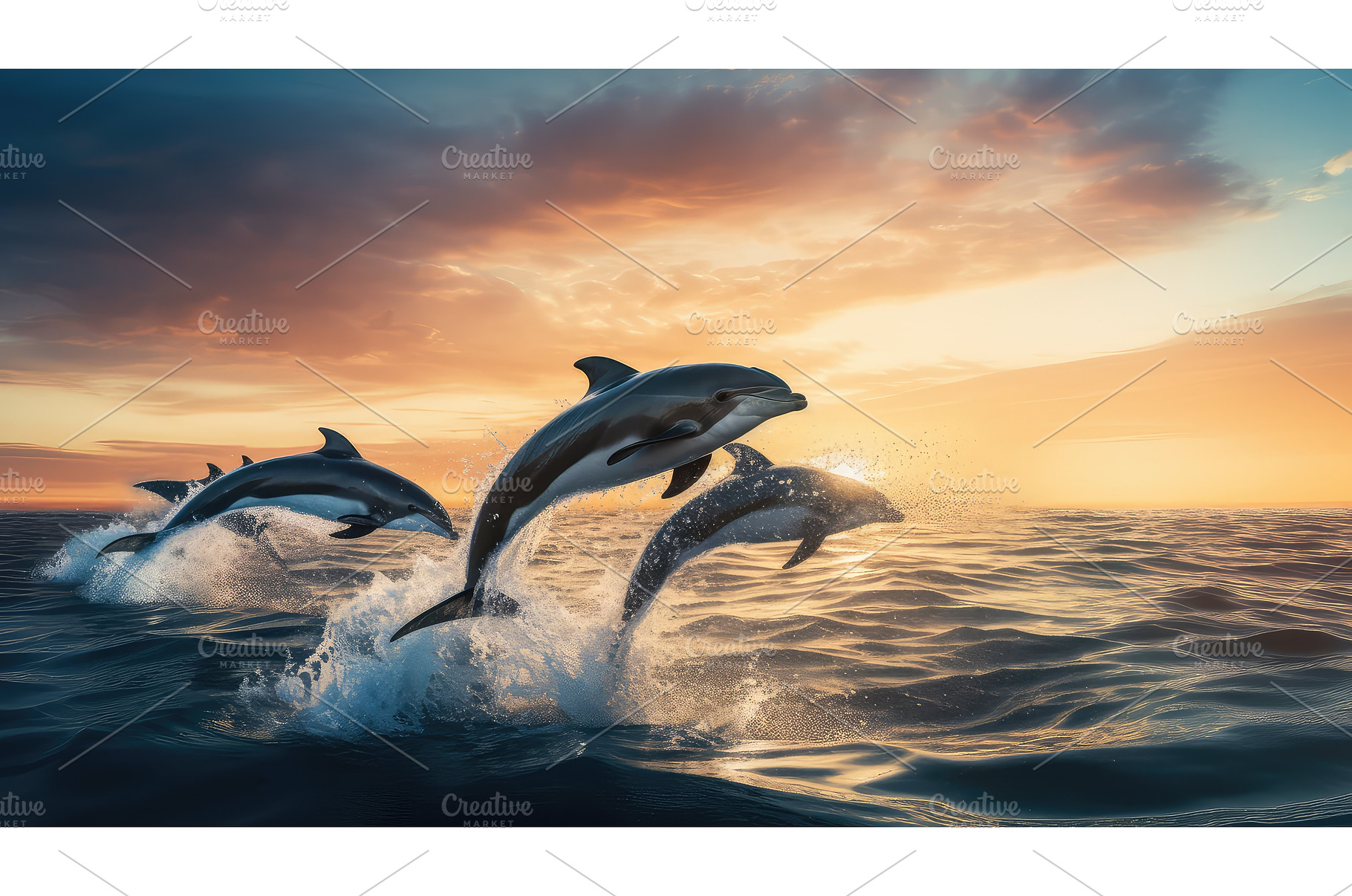 fish marine ocean background ai, an Animal Photo by pikepicture
