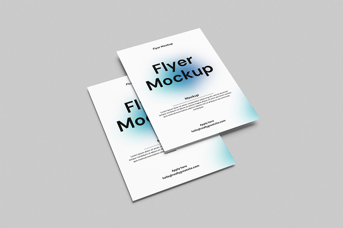Flayer Mockup, an Advertising Mockup by Twins_studio926 (Photo 4 of 5)