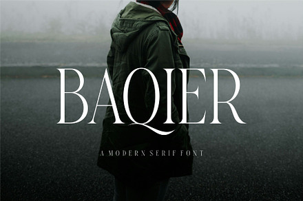 Baqier Modern Serif Font