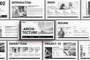 Architecture Portfolio Presentation, a Presentation Template by E-Type (Thumbnail 1 of 5)