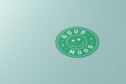 Circle Stickers Mockup, an Advertising Mockup by Graphicboom (Thumbnail 5 of 6)