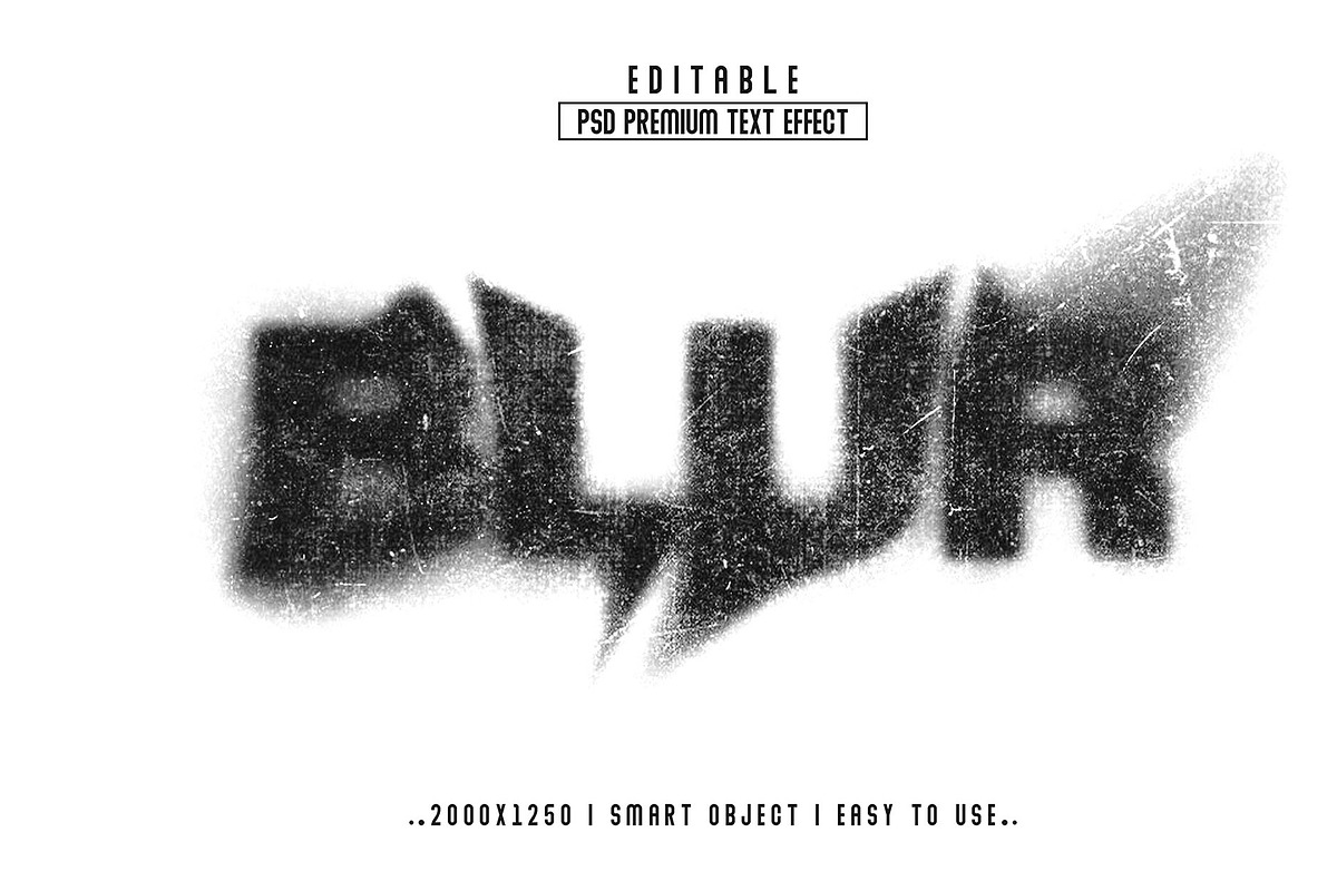 Neon Glow & Grunge Blur PSD text, a Layer Style Add-On by Md Jahidul99 (Photo 2 of 2)
