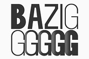 Bazig - Modern Sans Serif Family, a Sans Serif Font by Sealoung (Thumbnail 2 of 11)