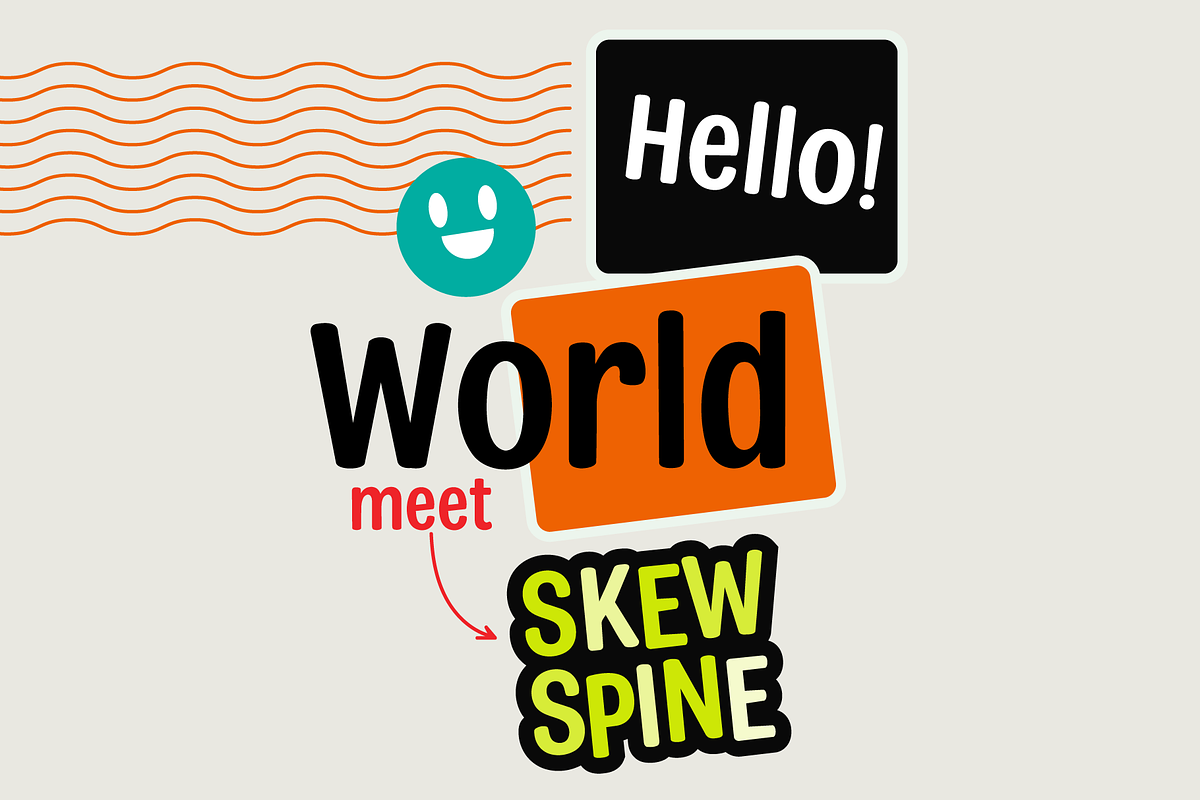 Skew Spine, a Sans Serif Font by BBtypeStudios (Photo 3 of 11)