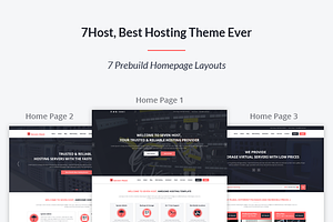 Seven Host - Hosting WordPress Theme