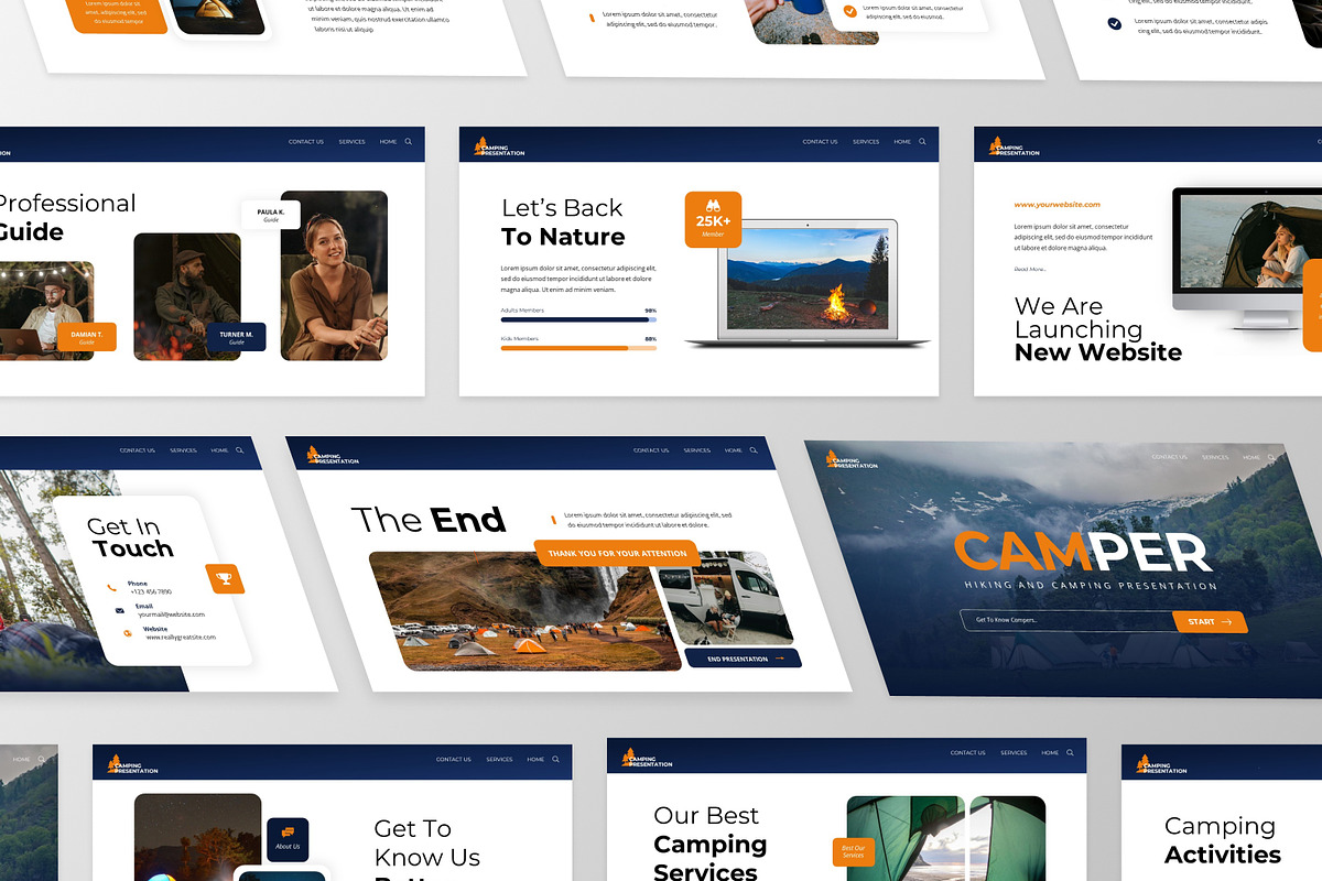 Camping - Outdoor Activity Keynote, a Presentation Template by GraphauseProject (Photo 4 of 6)