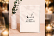 Luxury Guest Book Canva bd0004, a Card Template by TyphoonStudio (Thumbnail 6 of 8)