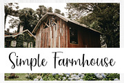 Simple Script, a Script Font by Artkenza (Thumbnail 4 of 6)